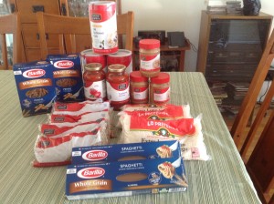 Target Food Haul